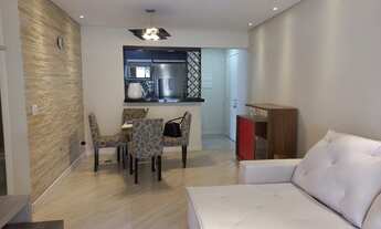 Imagem 3: Apartamento para venda possui 77 metros, terraço Gourmet, 3 quartos, suíte, 2 vagas e laze