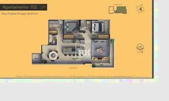 Imagem 2: Apartamento à venda, 2 quartos, 1 vaga, Jurerê Internacional - Florianópolis/SC