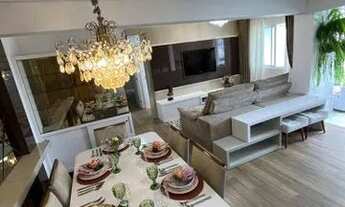 Imagem 1: Apartamento com vista do mar mobiliado com 3 dormitórios à venda, 93 m² por R$ 1.000.000