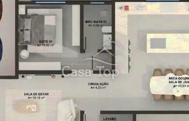 Imagem 7: Casa à venda Condomínio Fontana Di Trevi - Jardim Carvalho