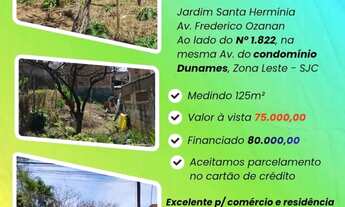Imagem: Terreno jardim santa Hermínia 125m com
