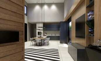 Imagem 2: Casa térrea com Mezanino no Cond. Florais da Mata