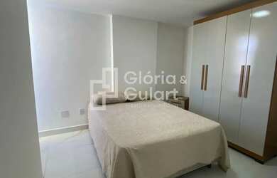 Imagem 5: Apartamento de 01 quarto mobiliado e decorado com lazer completo na Praia do Morro em Guar