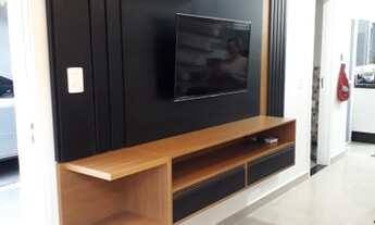 Imagem 4: Lindo Sobrado Villagio Caprase 2 Dorms 60 m² - Modulados nos Dorms Sala Cozinha Lavanderia