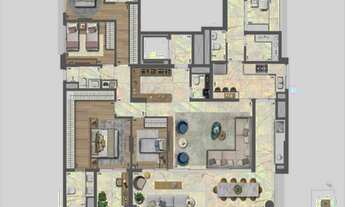 Imagem 7: APARTAMENTOS DE 4 DORMITÓRIOS 3 SUITES E 3 VAGAS - LE JARDIN BY YOO