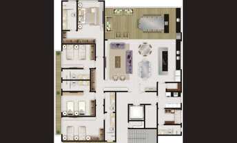 Imagem 7: Apartamento com 5 dormitórios à venda, 252 m² por R$ 2.317.652,40 - Porto das Dunas - Aqui