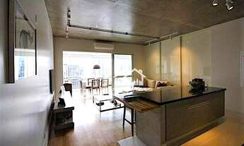 Imagem 2: Vende apartamento maravilhoso no coração do Itaim Bibi, com 1 suíte, 2 banheiros e muito l