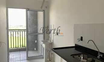 Imagem 2: Apartamento 56m² com dois dormitórios sendo uma suíte e varanda