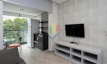 Imagem 3: Apartamento Mobiliado e Decorado 35 m² no Jardim Paulista , Condomínio com Lazer