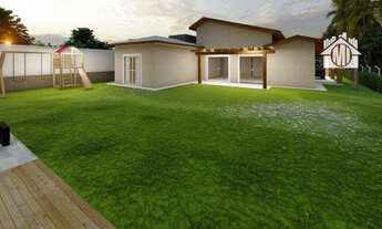 Imagem 6: Linda chácara em fase de construção, aceita financiamento, 3 suítes, piscina, paisagismo à