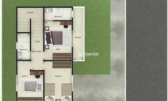 Imagem 6: Sobrado com 3 dormitórios à venda, 111 m² por R$ 340.000,00 - Parque DAS CAMELIAS - Goiani