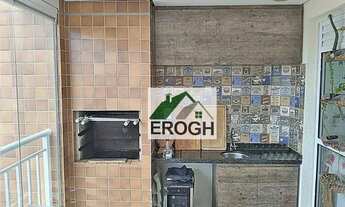 Imagem 2: Apartamento com 2 dormitórios à venda, 73 m² por R$ 630.000,00 - Vila Valparaíso - Santo A