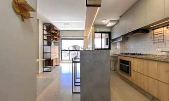 Imagem 3: Apartamento decorado para alugar no Ed. Concept Palhano 2 quartos (1 suíte), 58m² Gleba