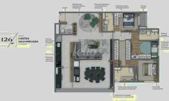 Imagem: Apartamento 3 quartos à venda no(a) Alto