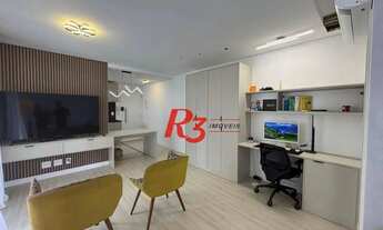 Imagem 3: Studio com 1 dormitório à venda, 57 m² por R$ 910.000,00 - Ponta da Praia - Santos/SP