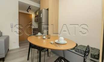 Imagem 4: Edifício Bela Vista, studio todo mobiliado disponível para locação contendo 25m² e 1 dormi