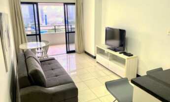 Imagem 1: Apartamento MOBILIADO para aluguel tem 52 metros quadrados com 1 quarto