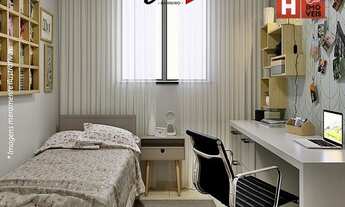 Imagem 5: 2 Quartos com 1 vaga demarcada no Bonsucesso (Barreiro