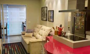 Imagem 2: Apartamento para venda no Campo Belo 50 m 1 Dormitório 2 vagas Mobiliado