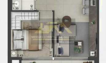 Imagem 4: APARTAMENTO DE 1 DORMITÓRIO COM VAGA -LUME - 41 METROS