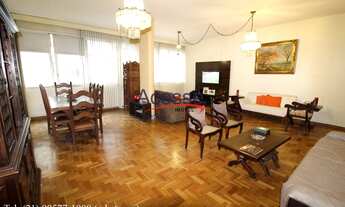 Imagem 3: Copacabana, amplo 3 qtos com 161m² no IPTU, 1 vaga escritura, 2ª quadra Praia