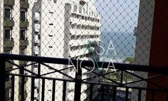 Imagem 2: Apartamento com 4 dormitórios para alugar, 180 m² por R$ 7.500,00/mês - Aparecida - Santos