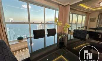 Imagem 2: FOUR SEASONS - Apartamento Embraed Vista Mar 4 Suítes Mobiliado e Decorado á Venda no/Cent