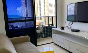 Imagem 2: Apartamento com 55m2, mobiliado com 2 quartos pra alugar