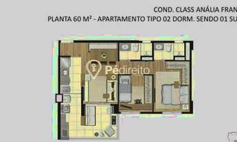 Imagem 5: OPORTUNIDADE Apartamento 2 dormitórios no Anália franco 2 vagas
