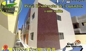 Imagem 3: Apartamento para venda possui 58 metros quadrados com 3 quartos