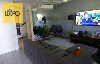 Imagem 2: Casa 03 suítes, mobiliada, piscina privativa em condomínio fechado no bairro de Stella Mar