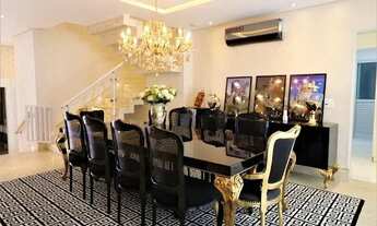 Imagem 5: Casa com 4 dormitórios à venda, 490 m² por R$ 5.500.000,00 - Residencial Villa Solaia - Ba