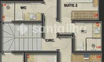 Imagem 6: Casa com 3 dormitórios à venda, 152 m² - Santa Mônica - Florianópolis/SC