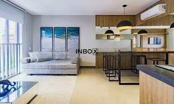 Imagem 2: Apartamento mobiliado no GO 24, de 48 m² privativos (2 unidades unificadas - 515/516), com