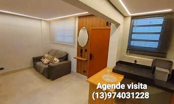 Imagem 6: Apartamento 2 dormitorios na quadra da praia, com vaga de garagem em Santos Sp