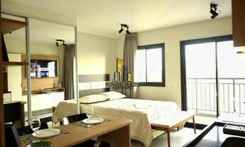 Imagem: Flat mobiliado em Moema, 35 m², IS Moema