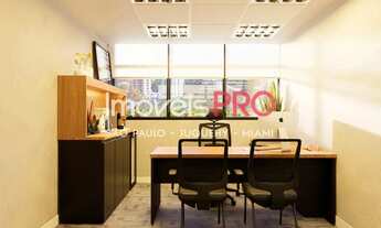 Imagem 2: Conjunto comercial mobiliado na Vila Olímpia