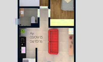 Imagem 2: A 900m DO METRO GUILHERMINA com dois dormitórios!