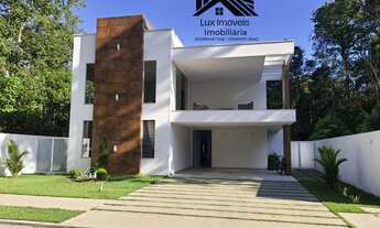 Imagem 7: Alphaville com 4 suítes / semi mobiliada e climatizada// ponta negra