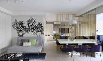 Imagem 2: Apartamento Venda Belíssimo 91m² 3 dorms, 1 suíte 2 vagas - Mobiliado e Decorado Brooklin