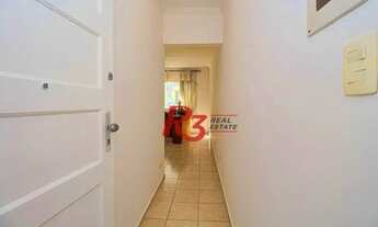 Imagem 2: Apartamento com 2 dormitórios para alugar, 90 m² por R$ 3.000,00/mês - Gonzaga - Santos/SP