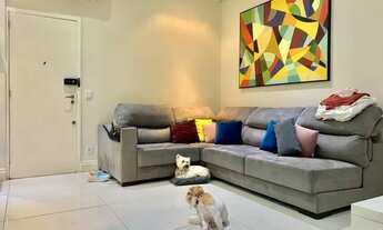 Imagem 6: Sala 2 quartos com varanda gourmet em Ipanema