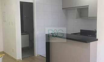 Imagem 1: Apartamento com 1 dormitório para alugar, 32 m² por R$ 2.167,54/mês - Brás - São Paulo/SP