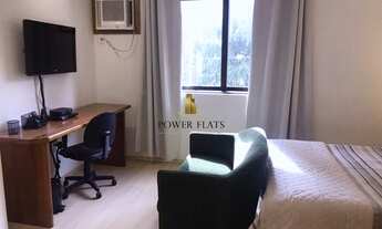 Imagem 2: Flat para aluguel possui 30 metros quadrados com 1 quarto em Moema - São Paulo - SP