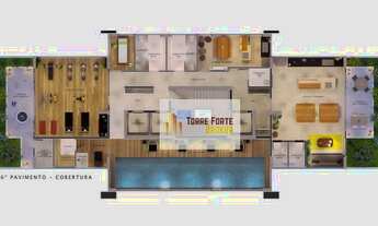 Imagem: Apartamento com 2 dormitórios, 64 m²