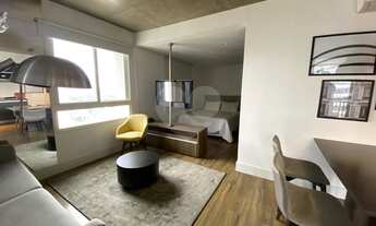 Imagem 2: Apartamento mobiliado no Brooklin - 1 suíte - 1 vaga e varanda