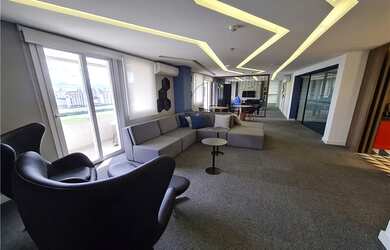 Imagem 2: Sala comercial mobiliada para locação na Barra Funda