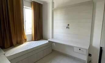 Imagem 4: Apartamento semi- mobiliado para venda no condomínio equilíbrium, tem 3 quartos sendo 1 su