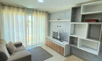 Imagem 6: Alugar - Apartamento Totalmente Mobiliado em Ponta Negra - 1/4 - Máquina de Lavar - 40m²