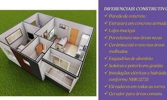 Imagem 13: Imóvel para venda tem 49 metros quadrados com 2 quartos em Turu - São Luís - MA